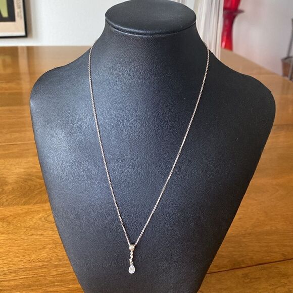 Sterling  silver  necklace - Picture 2 of 5